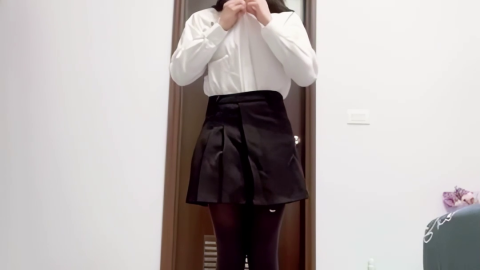【獨家AI修復】江西藝術學院母狗，舞蹈生在家脫光展示自己身體跳舞自拍，在家寂寞的自慰